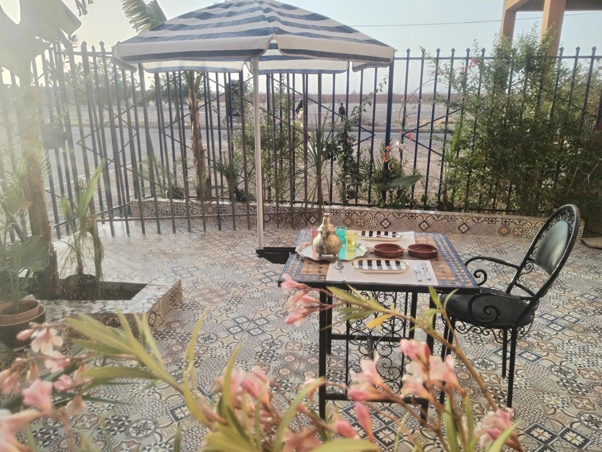 Riad Sarsar Airport Marrakesh Exteriör bild